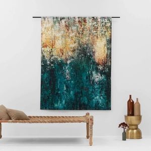 SOLD - The Garden Tapestry by Urban Cotton (Dutch artist)